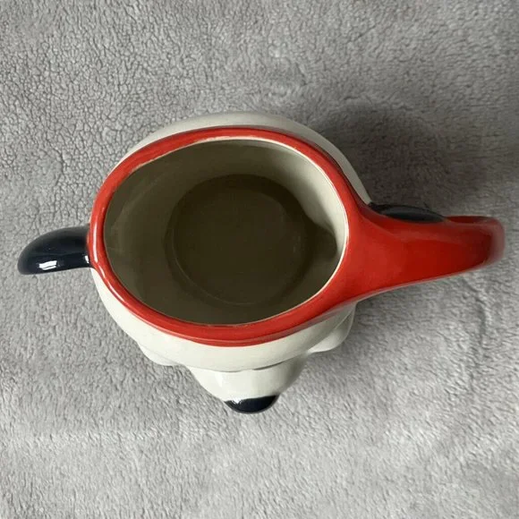 Walt Disney Santa Mickey Mouse 3D Head Christmas Holiday Ceramic Coffee Tea Mug - Picture 5 of 6